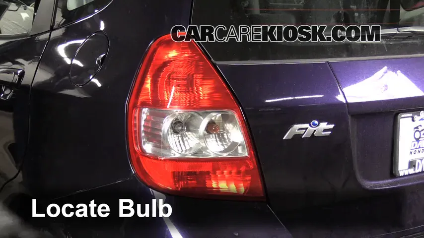 2008 Honda Fit 1.5L 4 Cyl. Lights Brake Light (replace bulb)